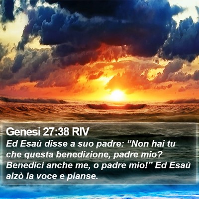 Genesi 27:38 RIV Bible Verse Image