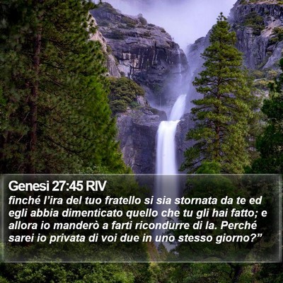 Genesi 27:45 RIV Bible Verse Image