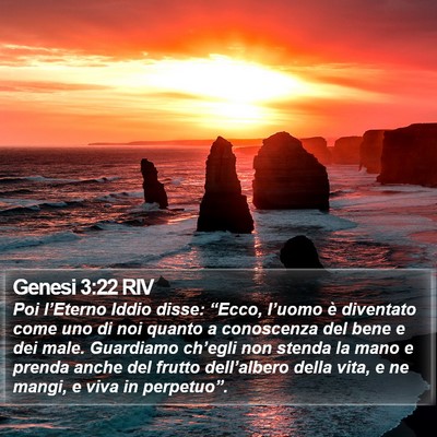 Genesi 3:22 RIV Bible Verse Image