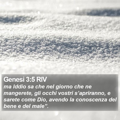 Genesi 3:5 RIV Bible Verse Image