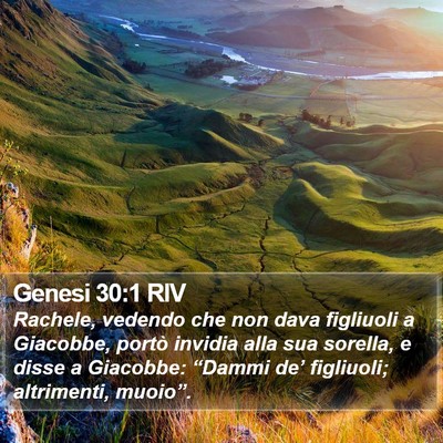 Genesi 30:1 RIV Bible Verse Image