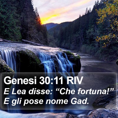 Genesi 30:11 RIV Bible Verse Image
