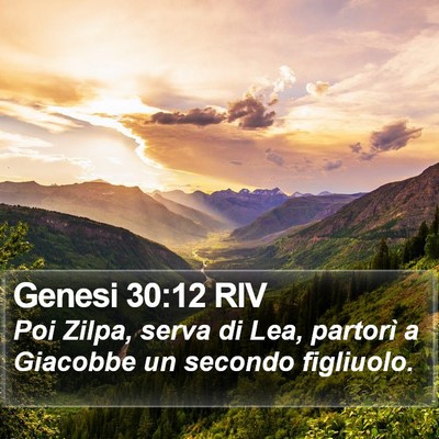 Genesi 30:12 RIV Bible Verse Image