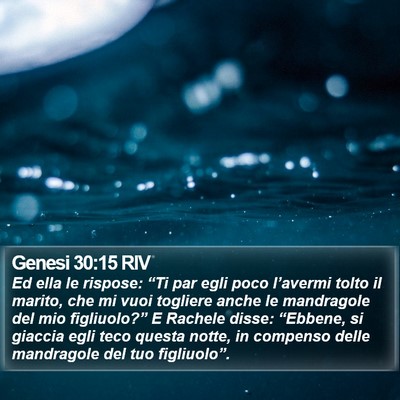 Genesi 30:15 RIV Bible Verse Image