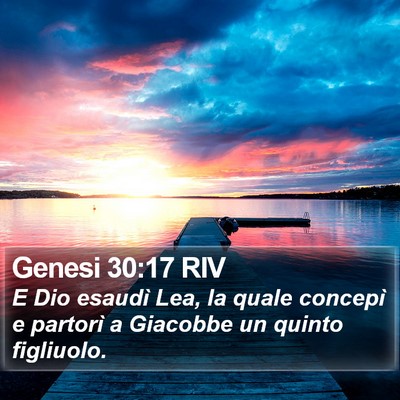 Genesi 30:17 RIV Bible Verse Image