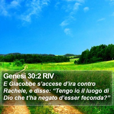 Genesi 30:2 RIV Bible Verse Image
