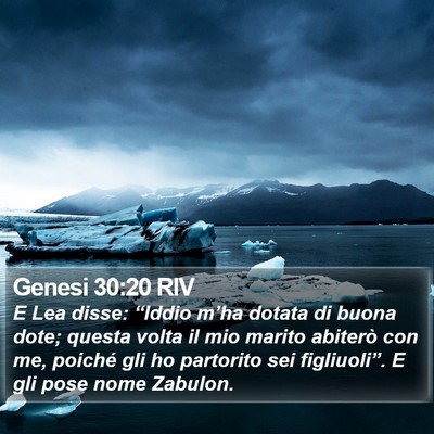 Genesi 30:20 RIV Bible Verse Image