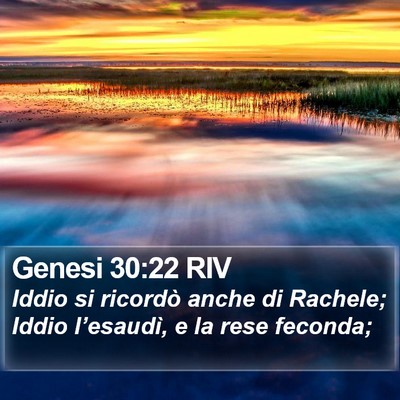 Genesi 30:22 RIV Bible Verse Image