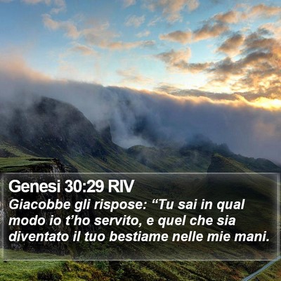 Genesi 30:29 RIV Bible Verse Image