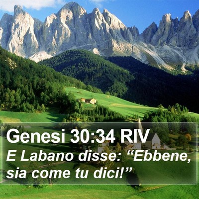 Genesi 30:34 RIV Bible Verse Image