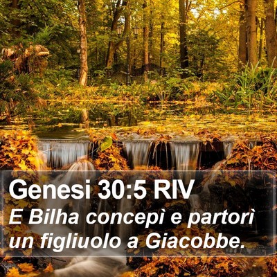 Genesi 30:5 RIV Bible Verse Image