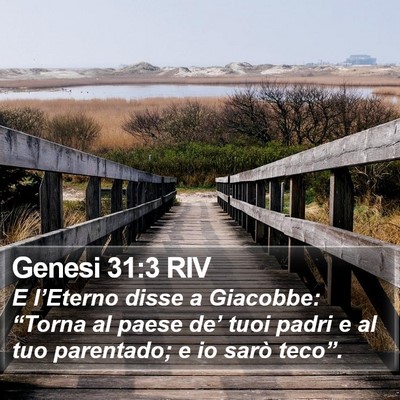 Genesi 31:3 RIV Bible Verse Image