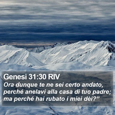 Genesi 31:30 RIV Bible Verse Image
