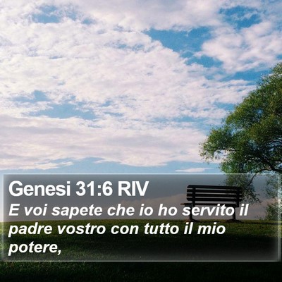 Genesi 31:6 RIV Bible Verse Image