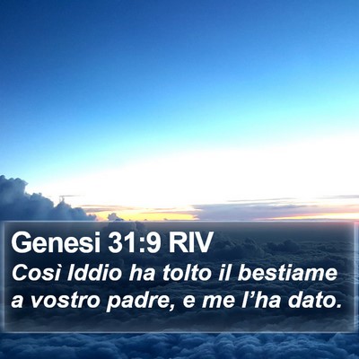 Genesi 31:9 RIV Bible Verse Image