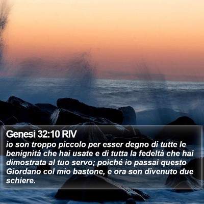 Genesi 32:10 RIV Bible Verse Image