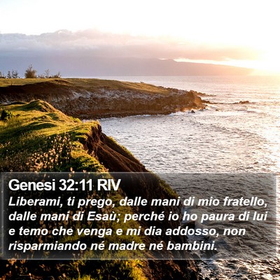 Genesi 32:11 RIV Bible Verse Image