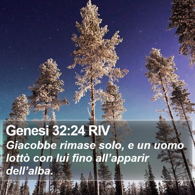 Genesi 32:24 RIV Bible Verse Image