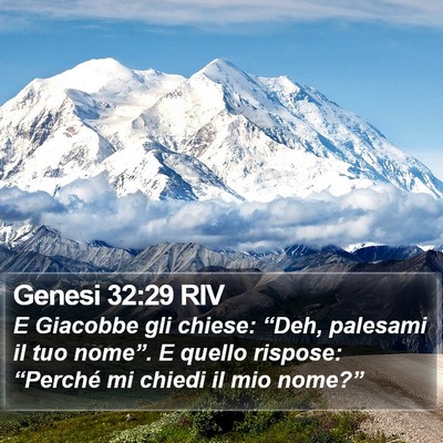 Genesi 32:29 RIV Bible Verse Image
