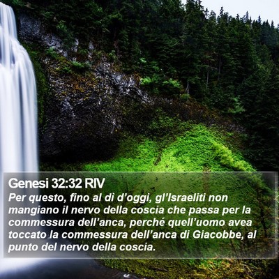 Genesi 32:32 RIV Bible Verse Image