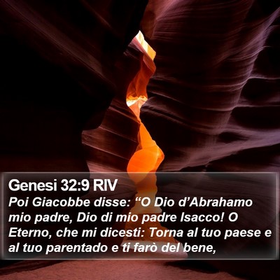 Genesi 32:9 RIV Bible Verse Image