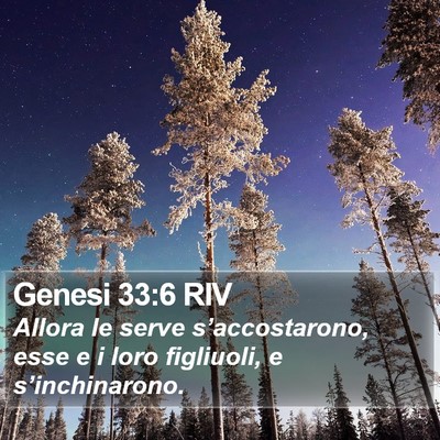 Genesi 33:6 RIV Bible Verse Image