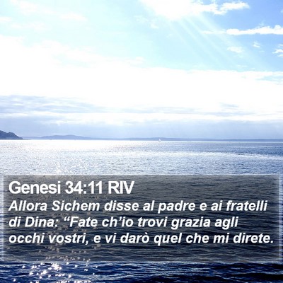 Genesi 34:11 RIV Bible Verse Image
