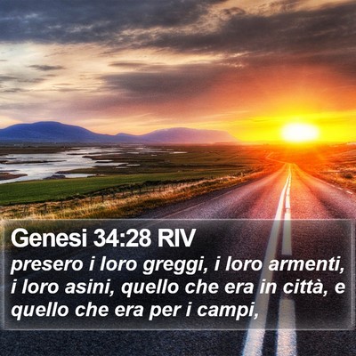 Genesi 34:28 RIV Bible Verse Image