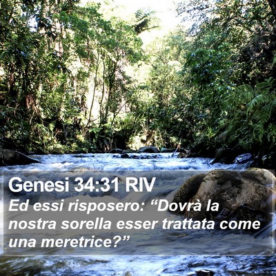Genesi 34:31 RIV Bible Verse Image
