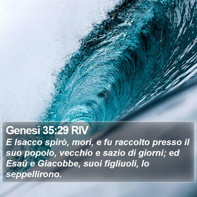 Genesi 35:29 RIV Bible Verse Image