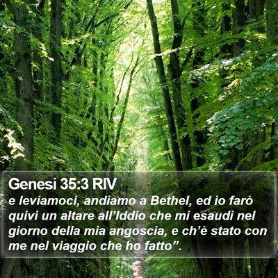 Genesi 35:3 RIV Bible Verse Image
