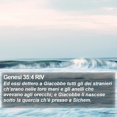 Genesi 35:4 RIV Bible Verse Image