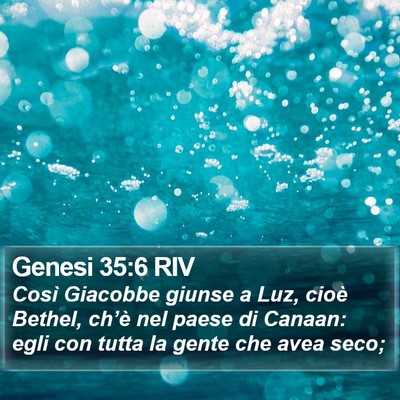 Genesi 35:6 RIV Bible Verse Image