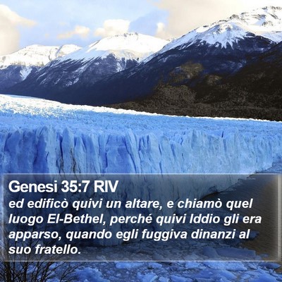 Genesi 35:7 RIV Bible Verse Image