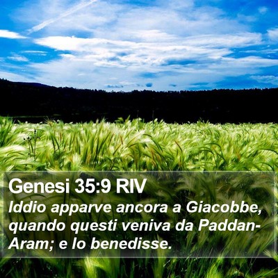 Genesi 35:9 RIV Bible Verse Image