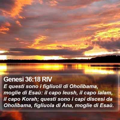 Genesi 36:18 RIV Bible Verse Image