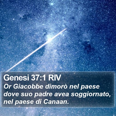 Genesi 37:1 RIV Bible Verse Image