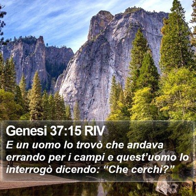Genesi 37:15 RIV Bible Verse Image