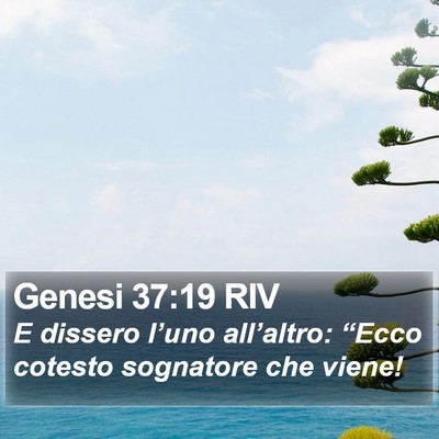 Genesi 37:19 RIV Bible Verse Image