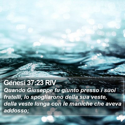 Genesi 37:23 RIV Bible Verse Image