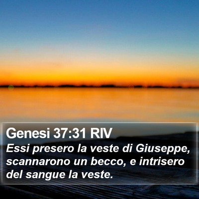 Genesi 37:31 RIV Bible Verse Image
