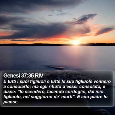 Genesi 37:35 RIV Bible Verse Image