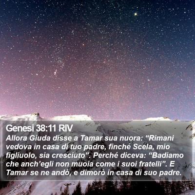 Genesi 38:11 RIV Bible Verse Image