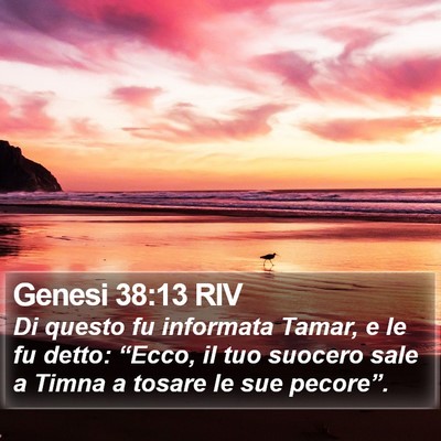 Genesi 38:13 RIV Bible Verse Image