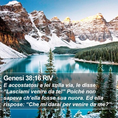 Genesi 38:16 RIV Bible Verse Image