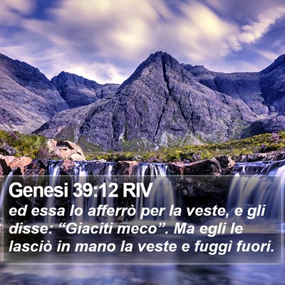 Genesi 39:12 RIV Bible Verse Image