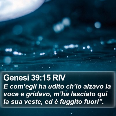 Genesi 39:15 RIV Bible Verse Image