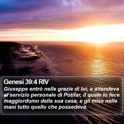 Genesi 39:4 RIV Bible Verse Image