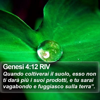 Genesi 4:12 RIV Bible Verse Image
