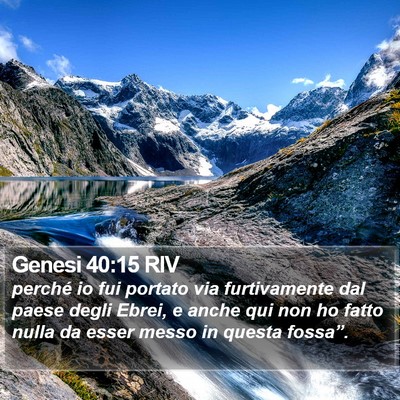 Genesi 40:15 RIV Bible Verse Image